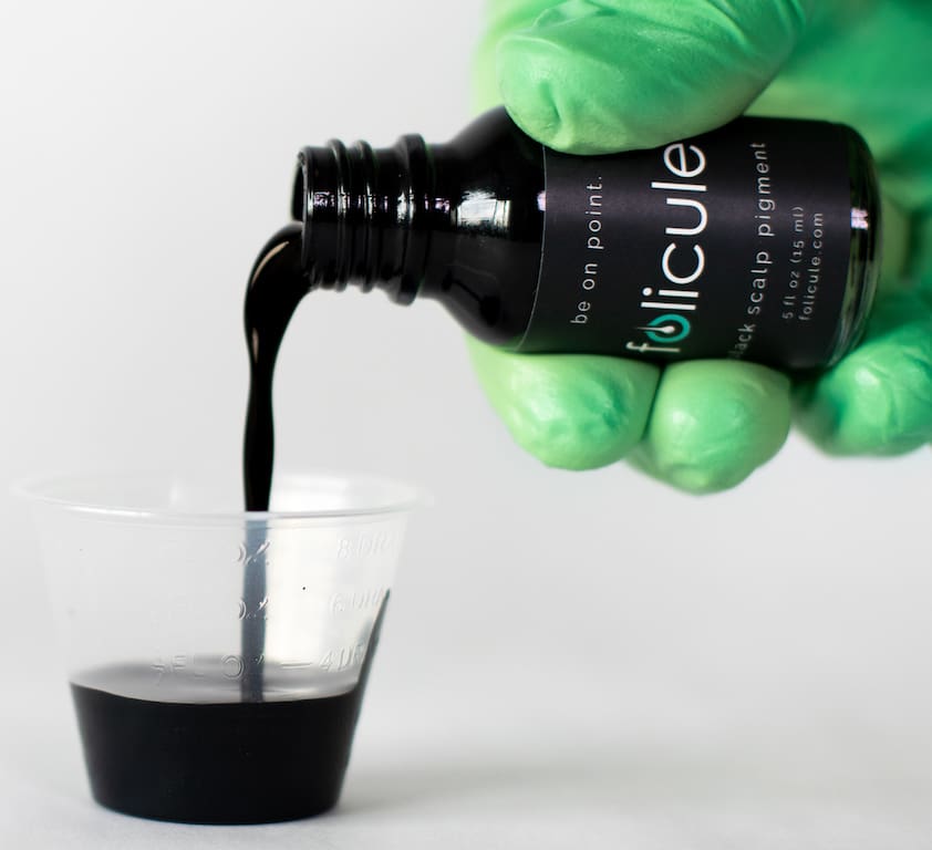 folicule pigment folicule pigment