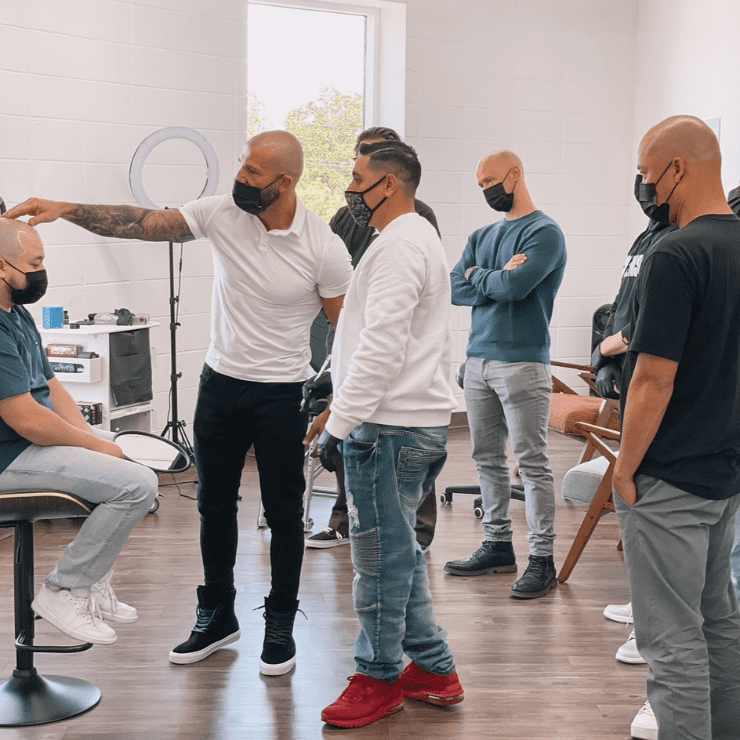 scalp micropigmentation barber class